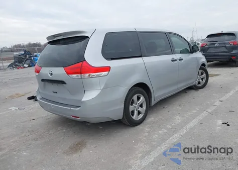 2014 Toyota Sienna L V6 7 Passenger from USA, damaged, VIN 5TDZK3DC9ES448913